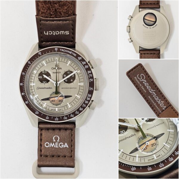 Omega x Swatch Speedmaster MoonSwatch - Mission to the Saturn Watch - Image 3