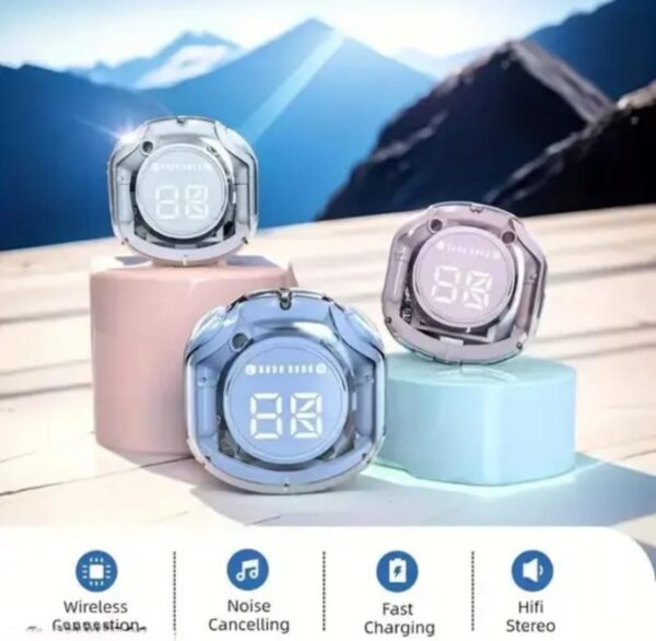 Ultrapods Pro Wireless TWS Earbuds Touch Control & 30Hrs Battery Life Bluetooth - Image 5