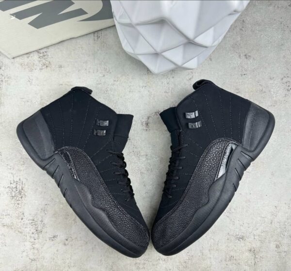 NIKE AIR JORDAN RETRO 12 OVO BLACK - Image 6