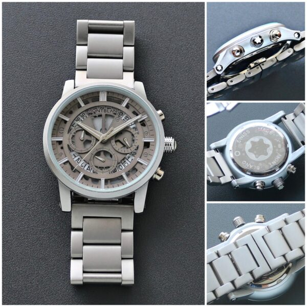 Montblanc Matte Grey Chronograph Collection, impressive feat of Watchmaking, technology and design - Image 3
