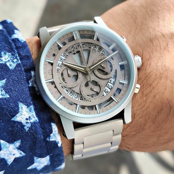 Montblanc Matte Grey Chronograph Collection, impressive feat of Watchmaking, technology and design - Image 2
