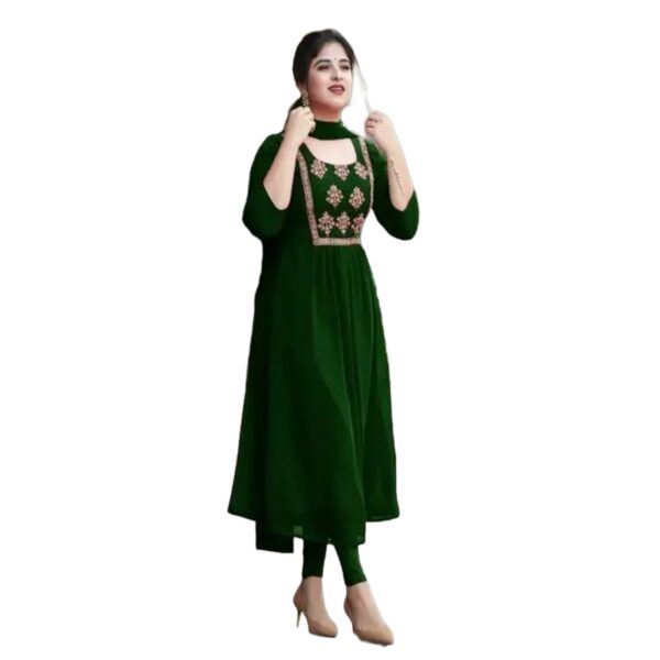 Designer kurtis with duptta Dupatta Sets