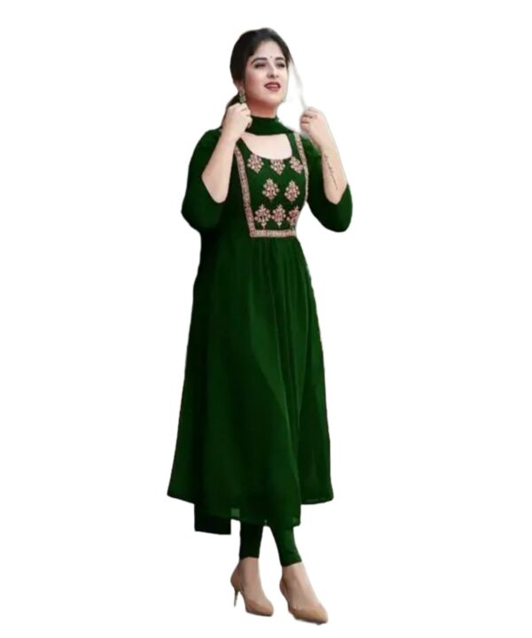 Designer kurtis with duptta Dupatta Sets