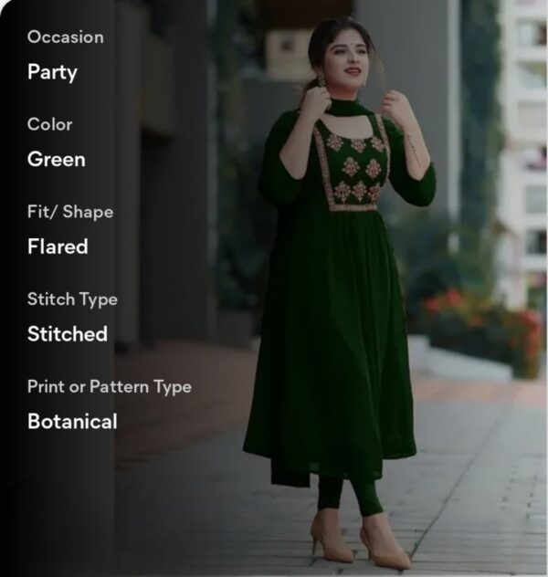 Designer kurtis with duptta Dupatta Sets - Image 5