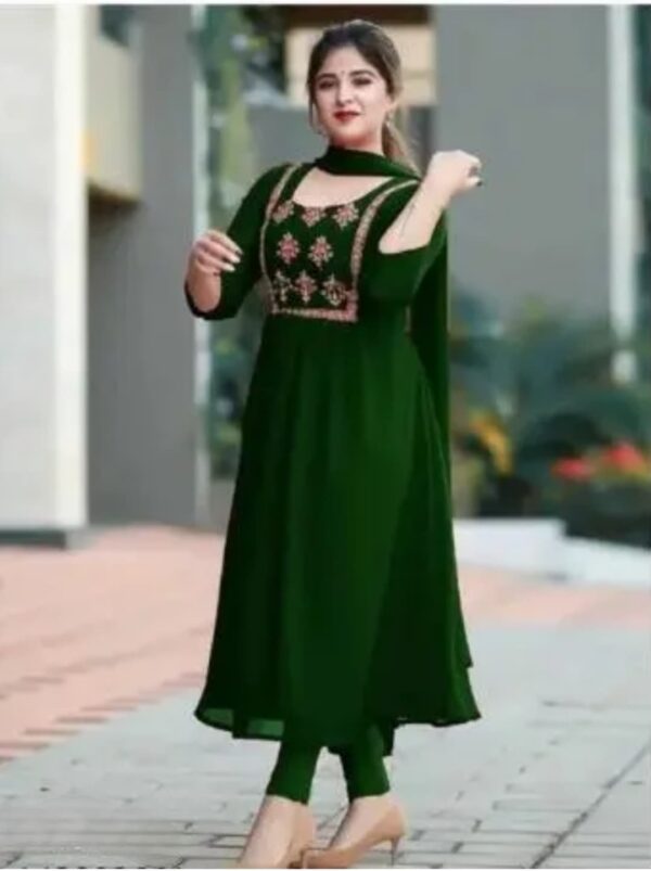 Designer kurtis with duptta Dupatta Sets - Image 3