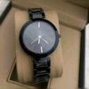 New Solid Designer Metal Analog Watches for Women - Black