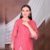 Women Kurta Sets With Dupatta - Pink