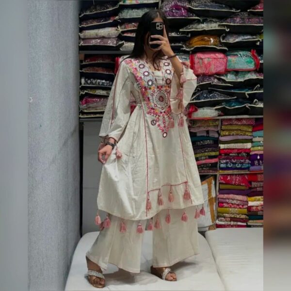 Special Premium Designer Pure Cottan Co-ord Set | Women Kurta Set | Kurti Set - Image 2