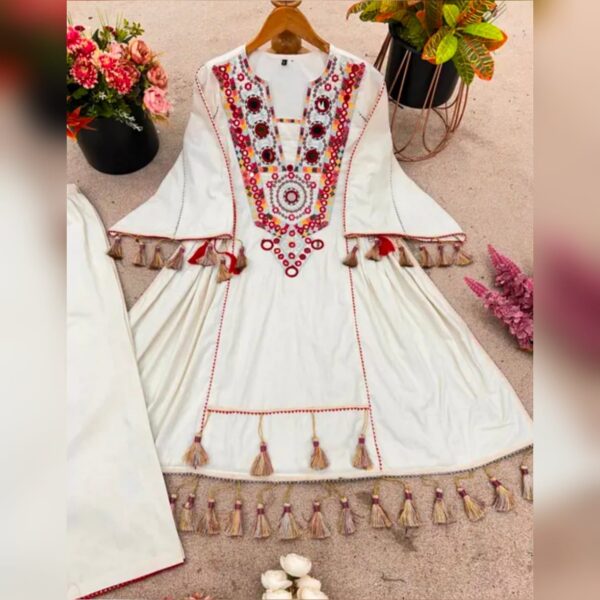 Special Premium Designer Pure Cottan Co-ord Set | Women Kurta Set | Kurti Set - Image 4