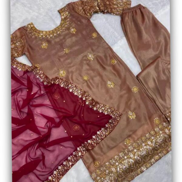 Brown Zimmy Cho Women Kurta Set - Image 2