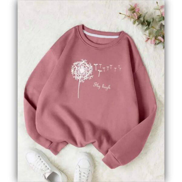 Pretty Graceful Women Printed Sweatshirts 