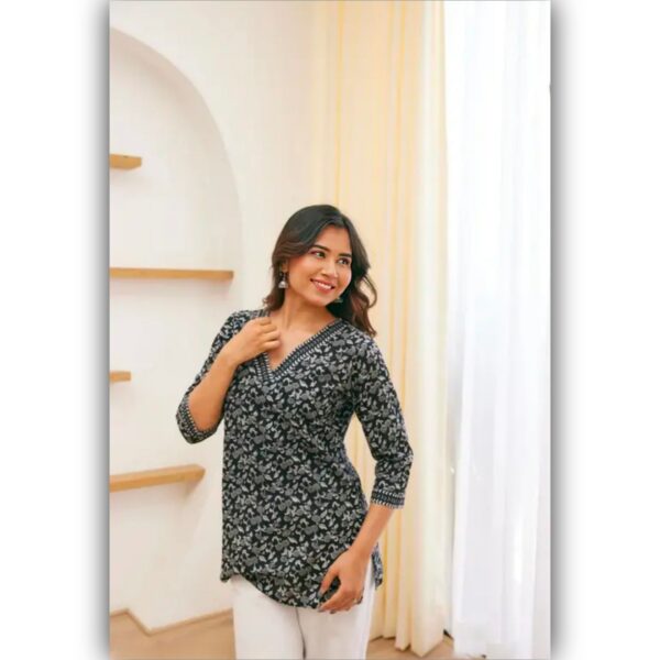 Women Trending Bollywood Style Short Kurta   - Image 4