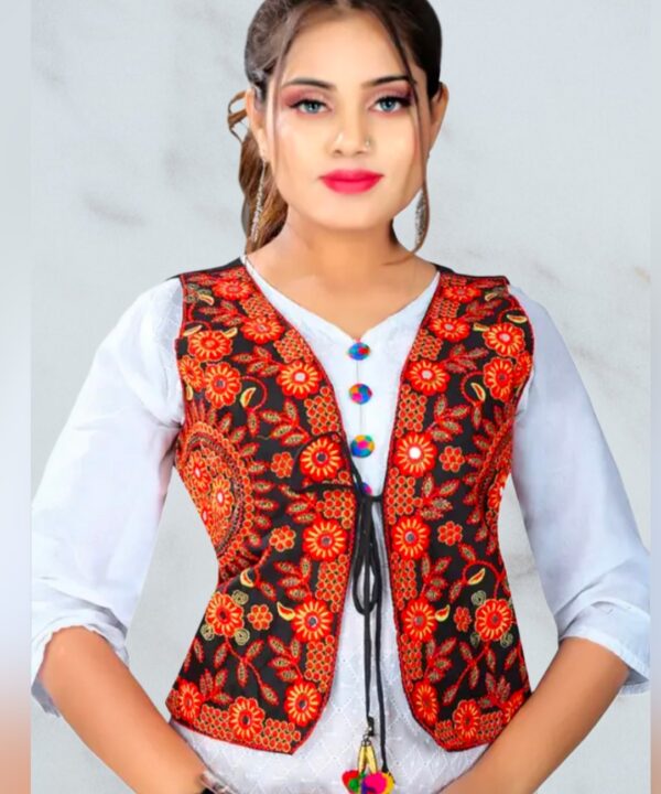 Womens jacket coton jacket traditional jackets coti kuchi work jacket traditional jackets kuchi work jacket Ethnic Jackets / Womens Ethical OuterWear