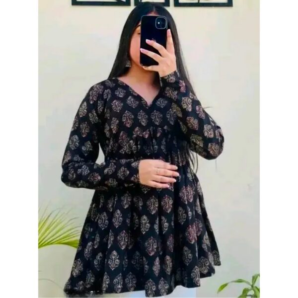 womens Rayon Printed top, Rayon top, festival top, partywear top, dailywear top, Office wear top - Image 4