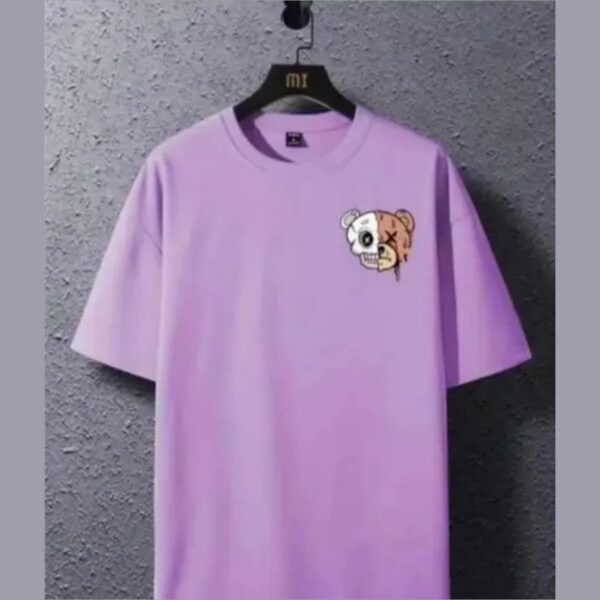 Round Neck Stylish Overszie Printed Tshirt - Image 2